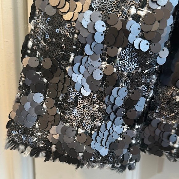 Zara Sequin Embellished Jacket - Picture 6 of 10